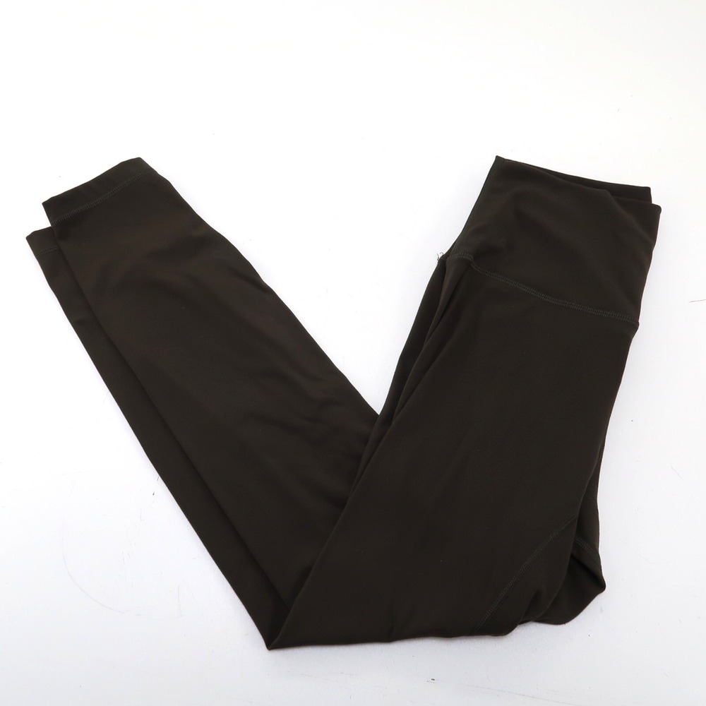 HEYNUTS Green Essential Leggings High Waisted Compression‎ Workout M 8/10